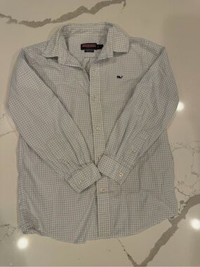 Vineyard Vines Boys Whale Shirt Button Down